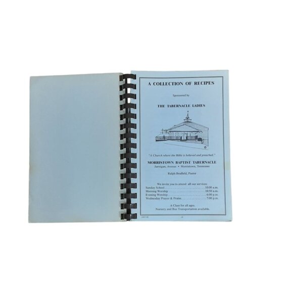 Generations Recipes Community Cookbook Tabernacle Ladies Church Potluck Spiral B - Picture 3 of 6